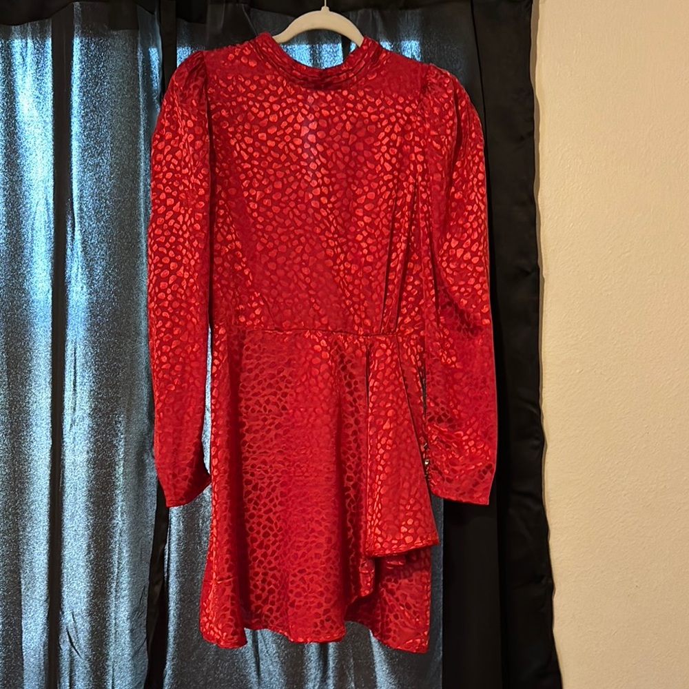 ASOS Red Heart Patterned Kids Dress